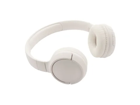 White over-ear headphones